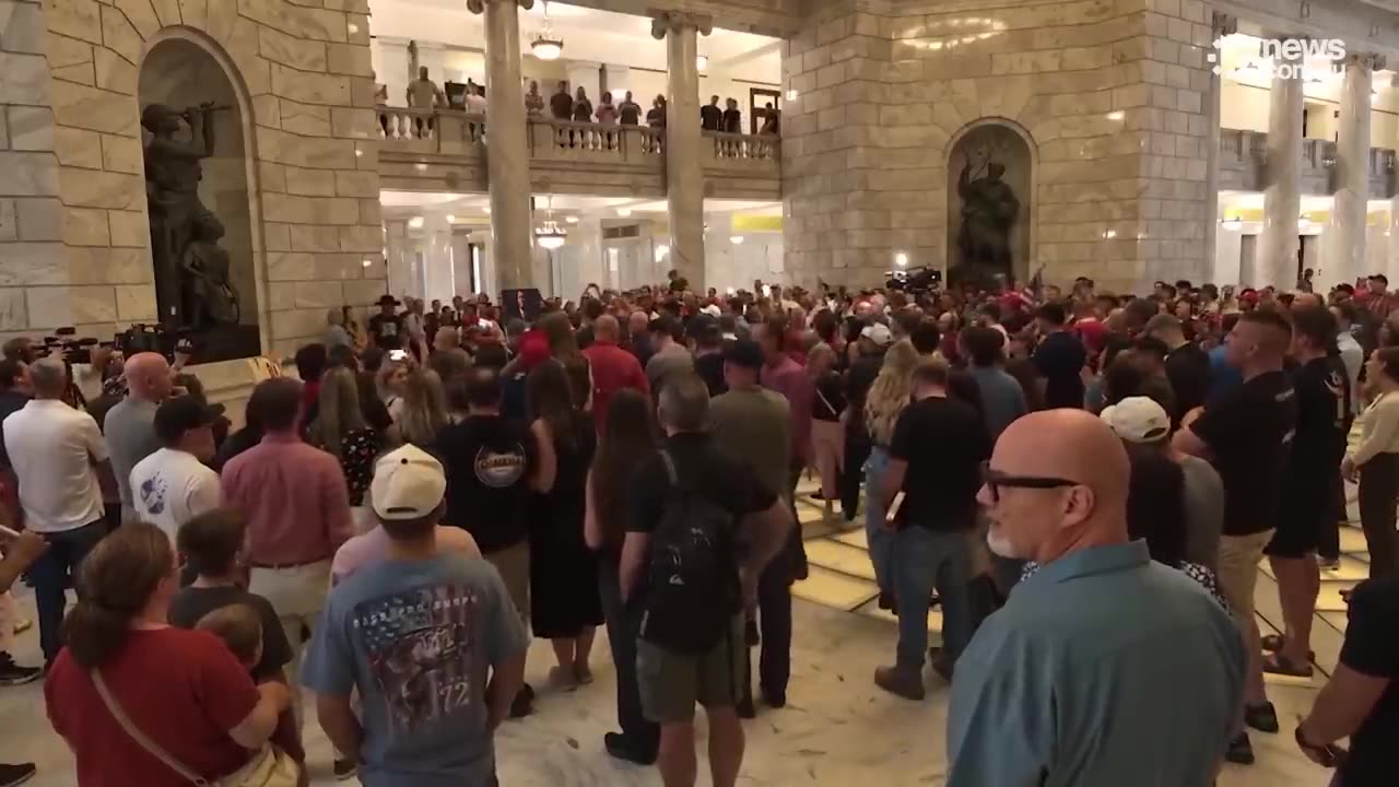 Huge brawl breaks as Charlie Kirk vigils are Held across USA