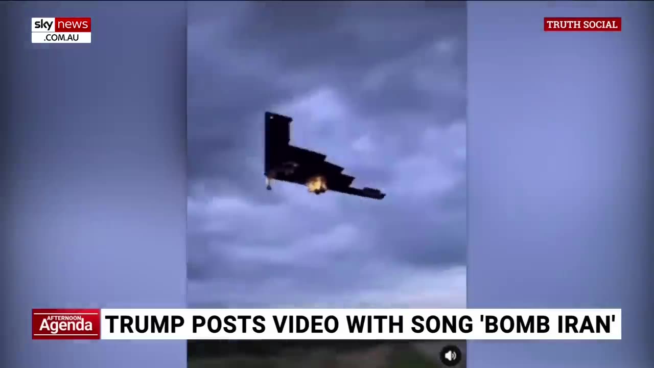 ‘Bomb Iran’: Donald Trump posts parody song