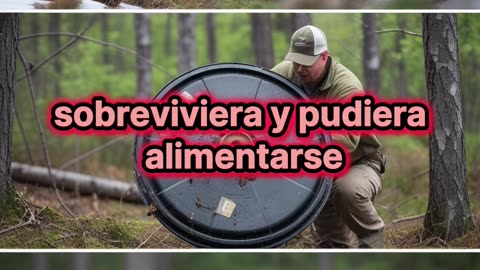 Oso que duró 2 años con una cubierta de plástico en su cuello.