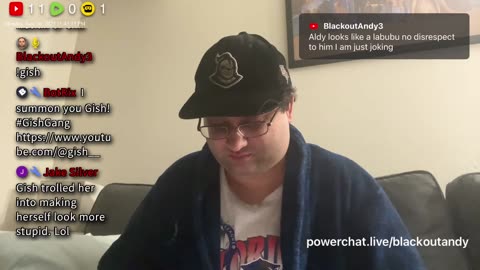 07/01/25 Blackout Andy VOD: "Couch stream"
