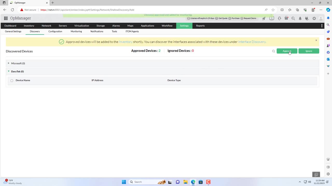 How to install and configure ManageEngine OpManager network monitoring
