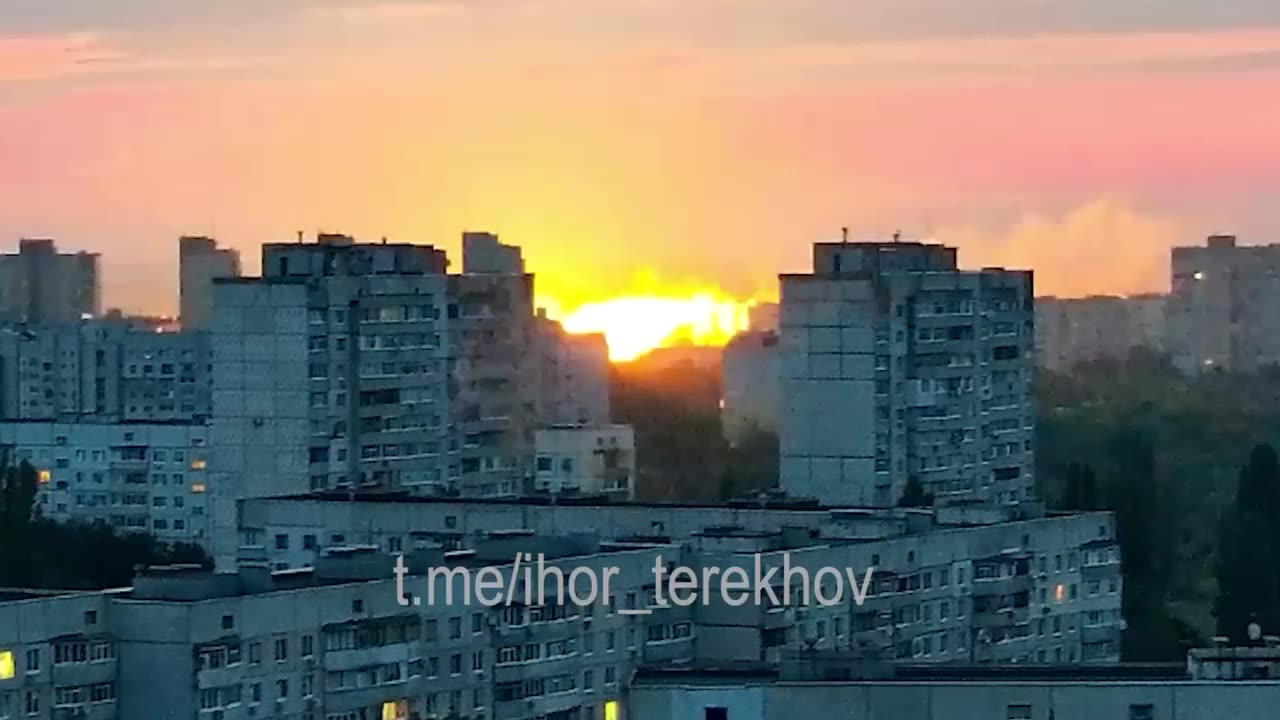 Russian Missile Strike on a Kharkiv Apartment Building