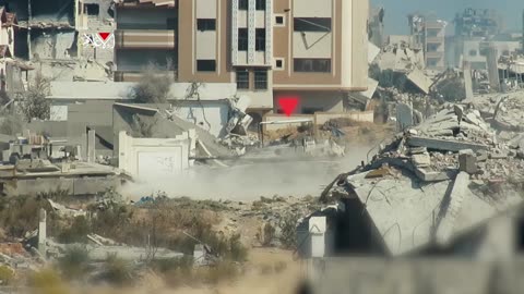 A Zionist “Merkvah” tank was targeted in the northwest of Gaza City