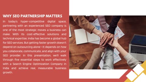 How to Work with a Search Engine Optimization Company in India and See Faster Business Growth