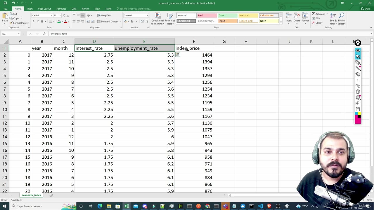 24.12 Multiple Linear regression Krish Naik ML