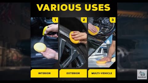 Meguiar's 4" Foam Applicator Pads, 4 Count - Ultra-Soft Hand Applicators with a