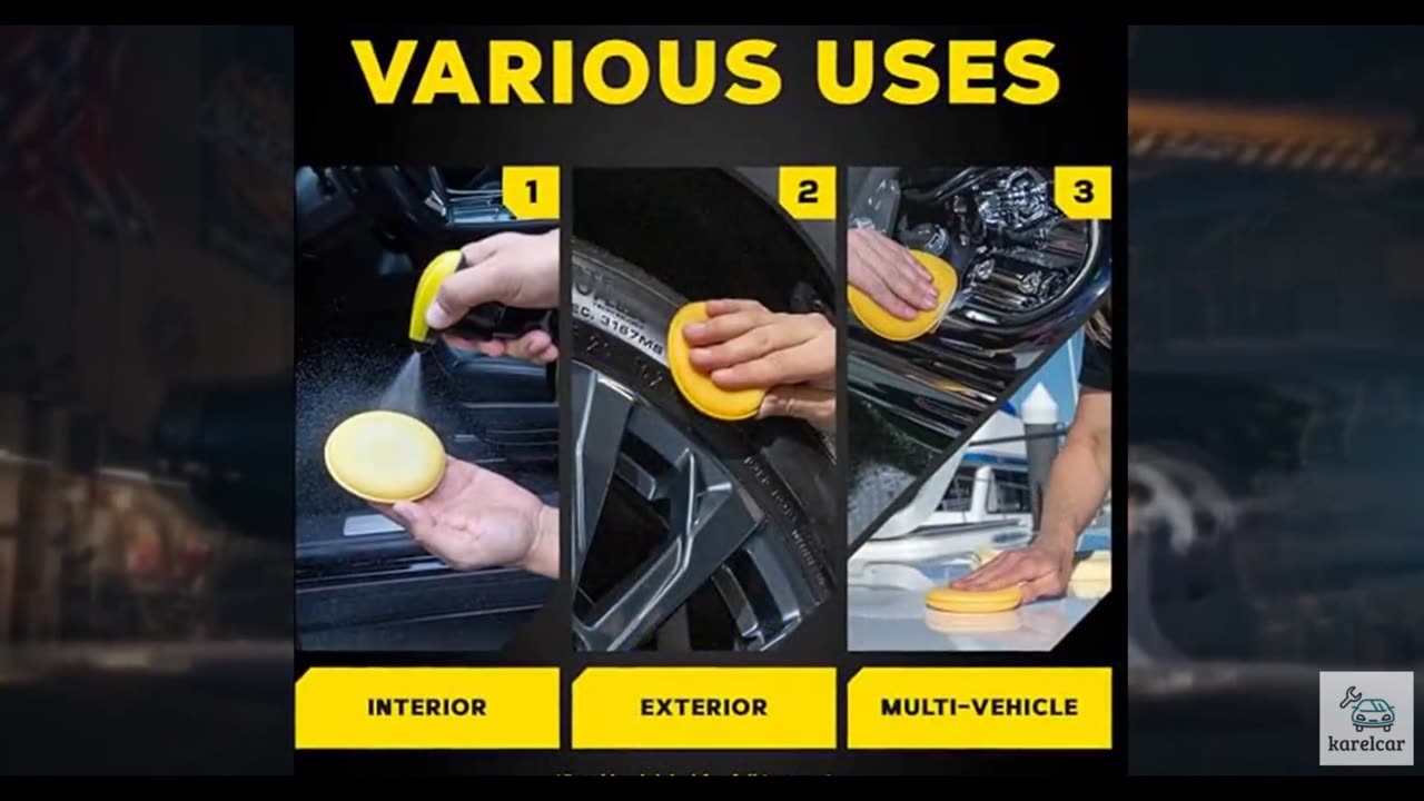 Meguiar's 4" Foam Applicator Pads, 4 Count - Ultra-Soft Hand Applicators with a