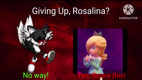 Tails.exe (Round 4) (English PC Bootleg) Continue & Game Over as Rosalina