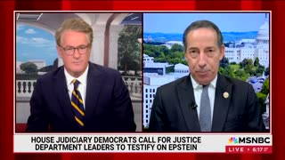Raskin asked why Democrats didn't do anything about Epstein when they had power