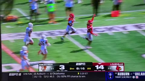 Cardinals #5 C. Lacy TD 🏈75 yd punt return 