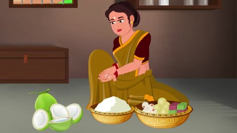 नारियल बर्फी वाली कहानी #Hindi Kahani #Hindi Moral story #Cartoon story