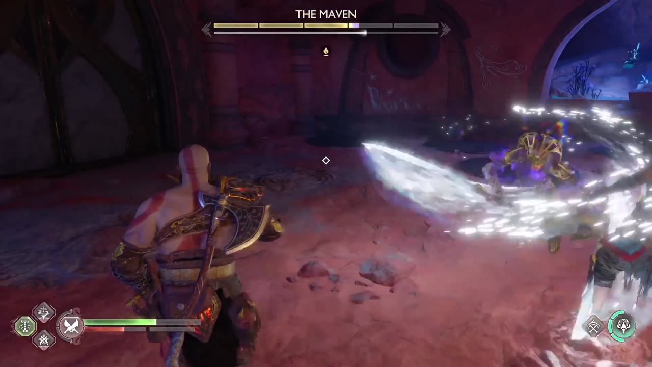 Never mess with Librarians (Mini Boss - The Maven).