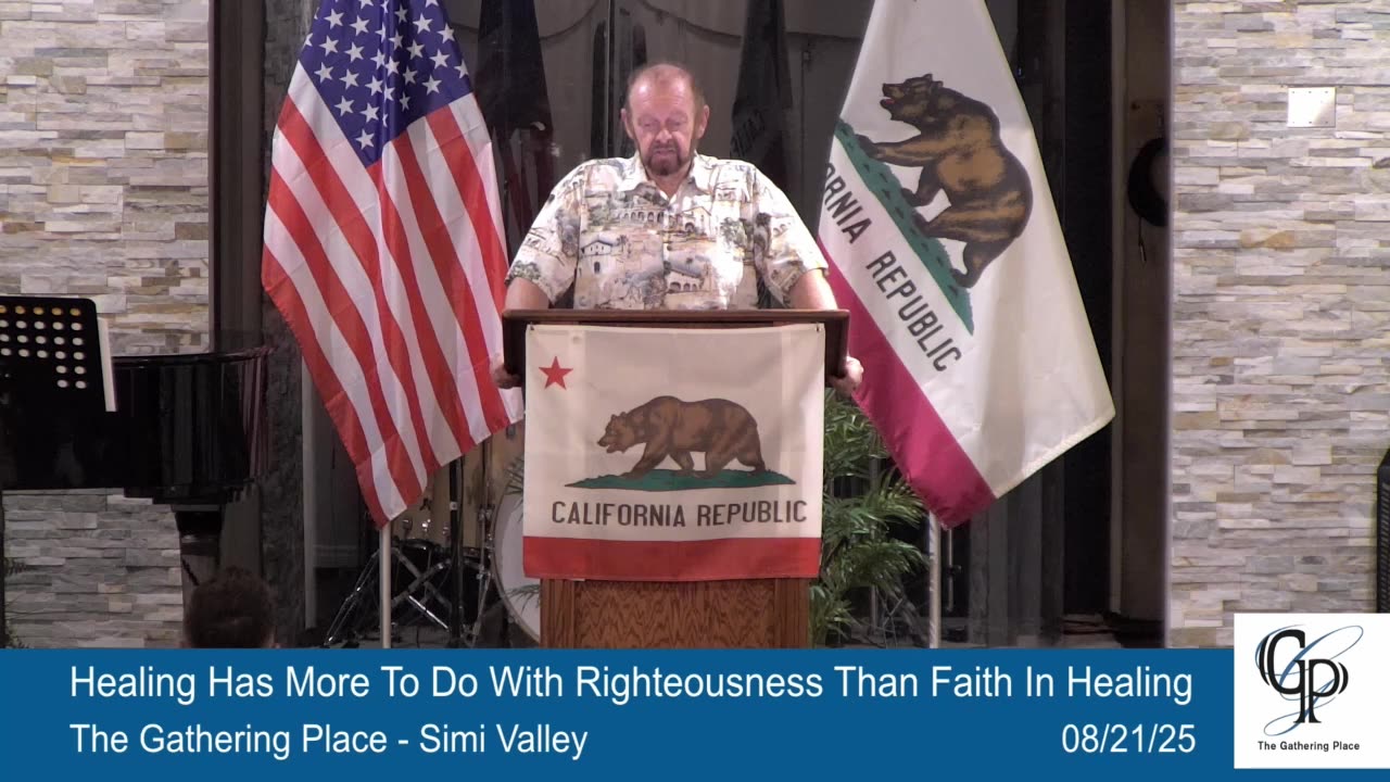 Healing Has More To Do With Righteousness Than Faith In Healing