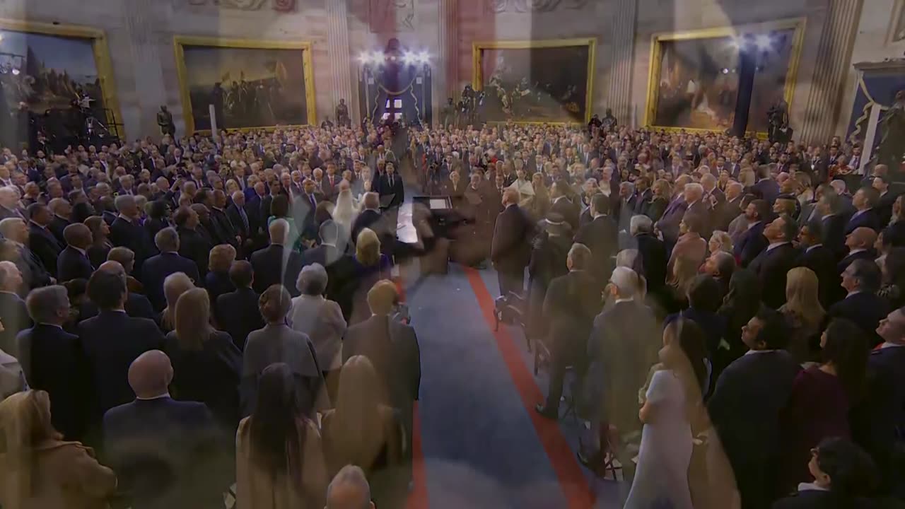 Carrie Underwood's sings 'America the Beautiful' live without background music at Trump Inauguration