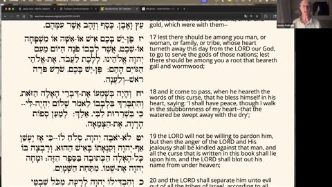 Parasha Nitzavim: Deuteronomy29:9-30:20