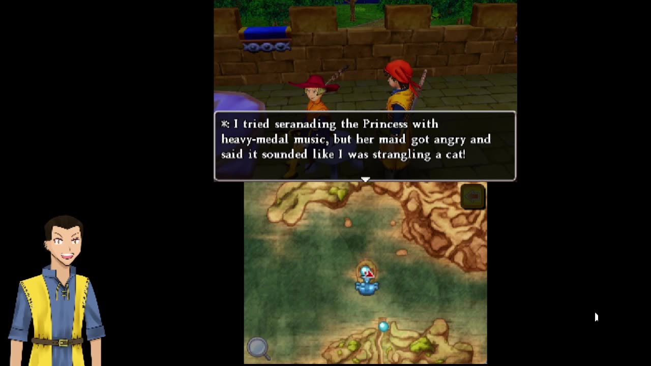 Dragon Quest 8 (3DS/RetroArch) day 19 The Sailing Ship!