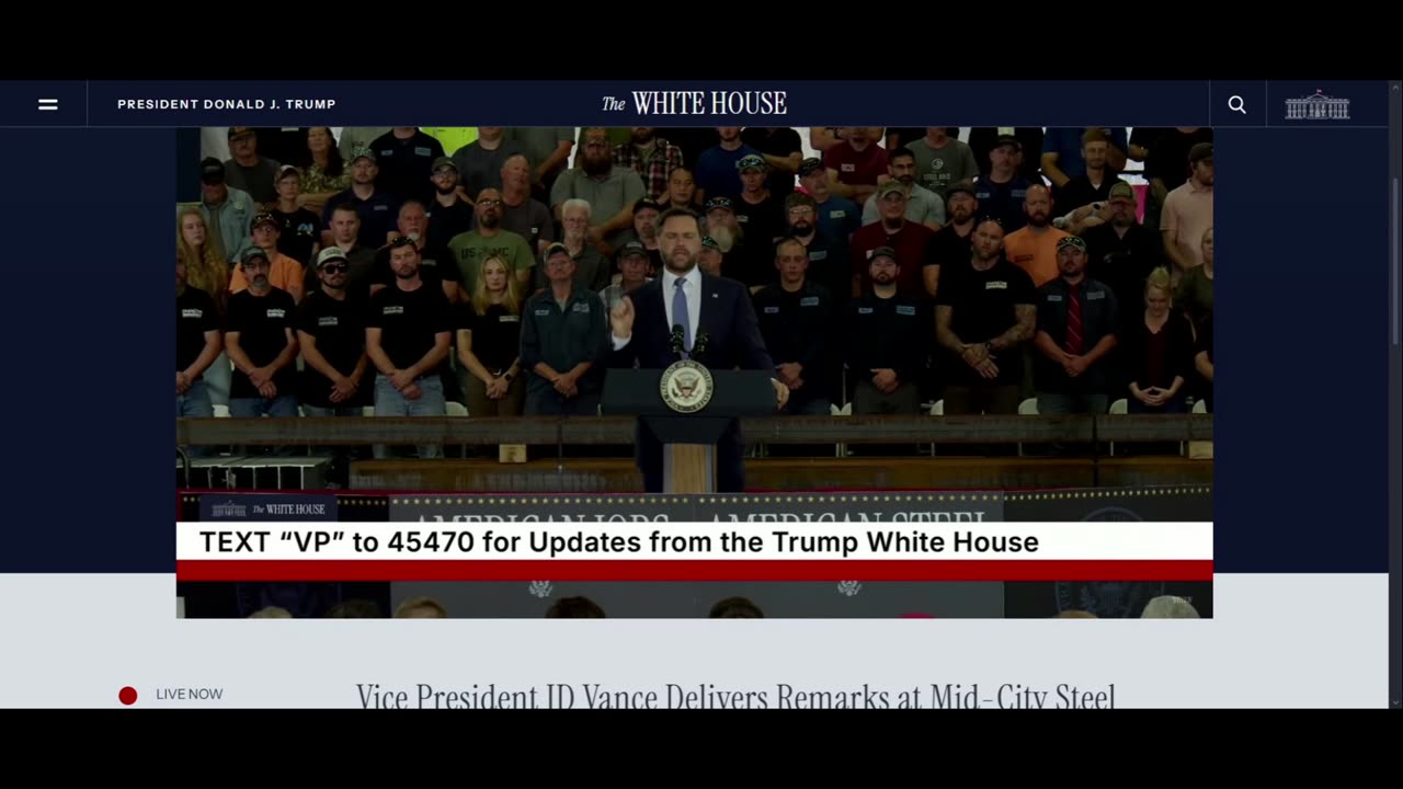 JD Vance addresses the Nation