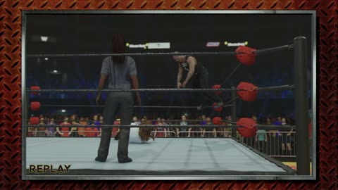 wwe 2k25 245 universe Sandman VS Mankind