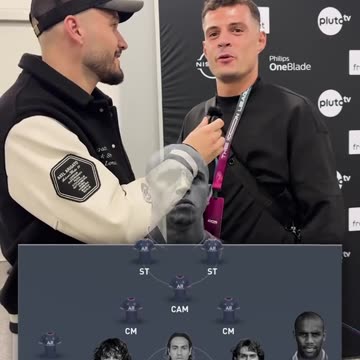Granit Xhaka's all-time lineup
