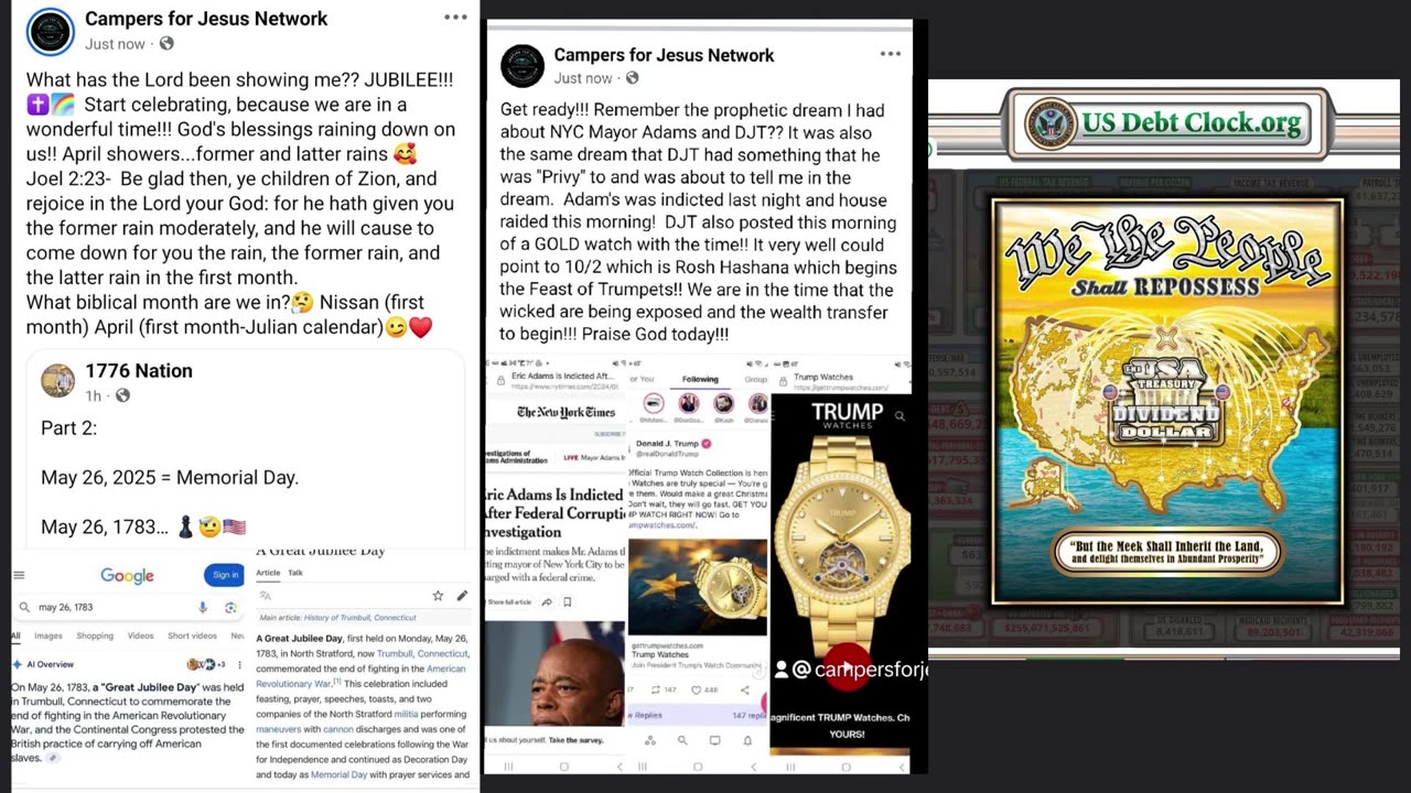 Prophetic Dream and Signs Being Fulfilled: Jubilee and NYC Mayor Adams