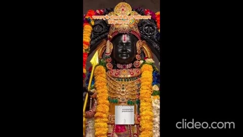 Praising lord idol ram jewellery he adores today in hindi