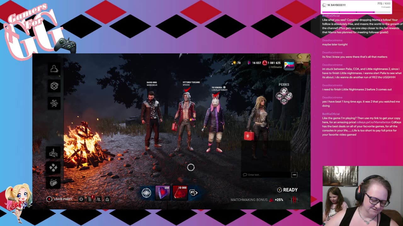 Let The Feral Chaos Commence! L1ttl3mama is live!