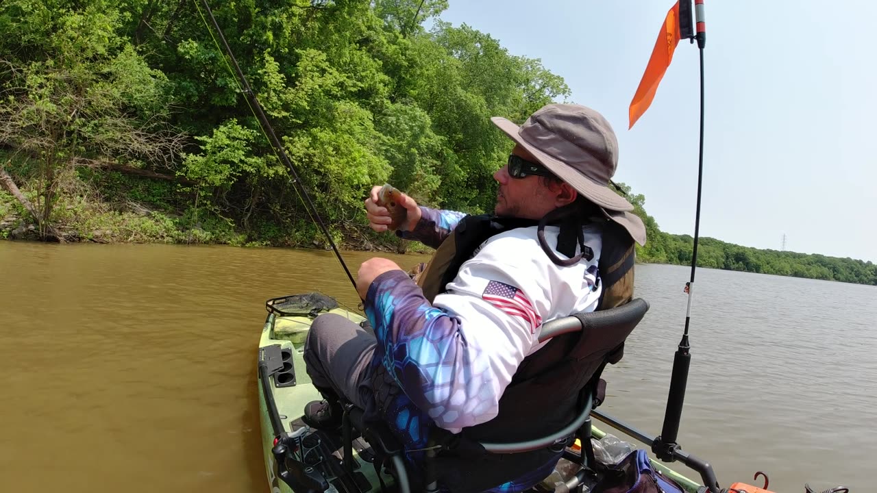TESTING A NEW FISHING ROD