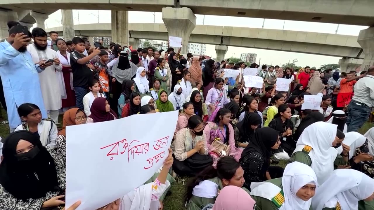 Dhaka students demand transparency over campus air crash