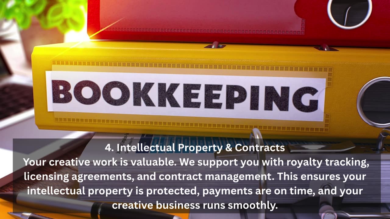 Bookkeeping & Accounting Service For Artists