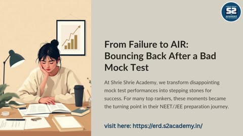 From failure to air: how to Bounce Back After a Bad Mock Test