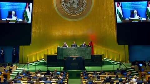 Mahmoud Abbas： ＂We condemn the Israeli narrative on Greater Israel...＂