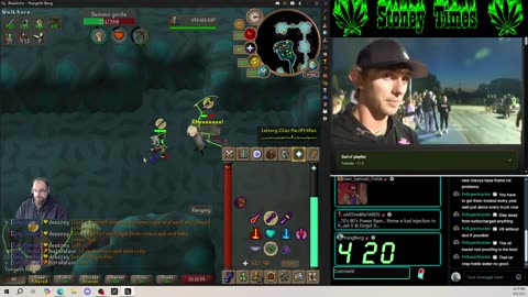 Burg's Lounge.. Runescape n' Chill 9-9 #Live #Cannabis #420 #OSRS