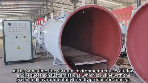 The high-frequency vacuum dryer