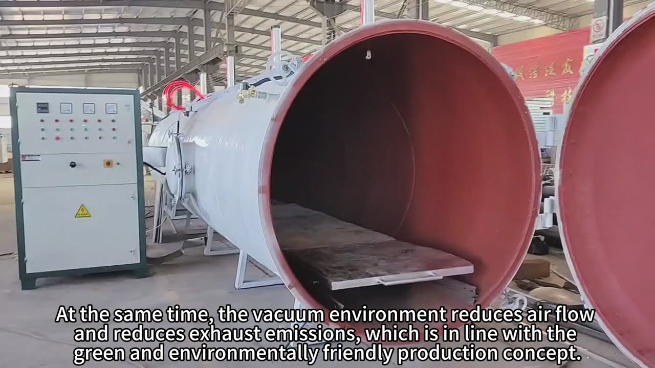 The high-frequency vacuum dryer