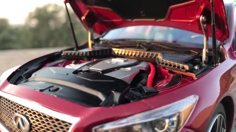 Diecast Unboxing-2014 Infiniti Q50 118 Diecast Paudi Premium Models_part2