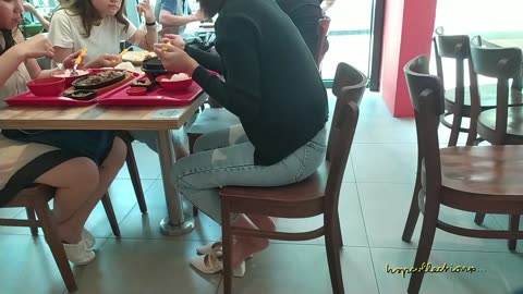 Colleagues at lunch...