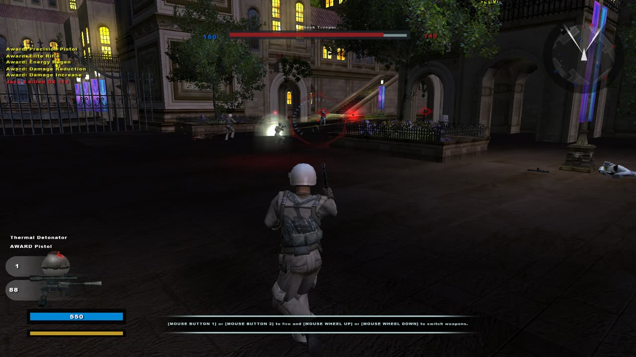 SWBF2 2005: Instant Action Conquest Naboo Rebels Gameplay