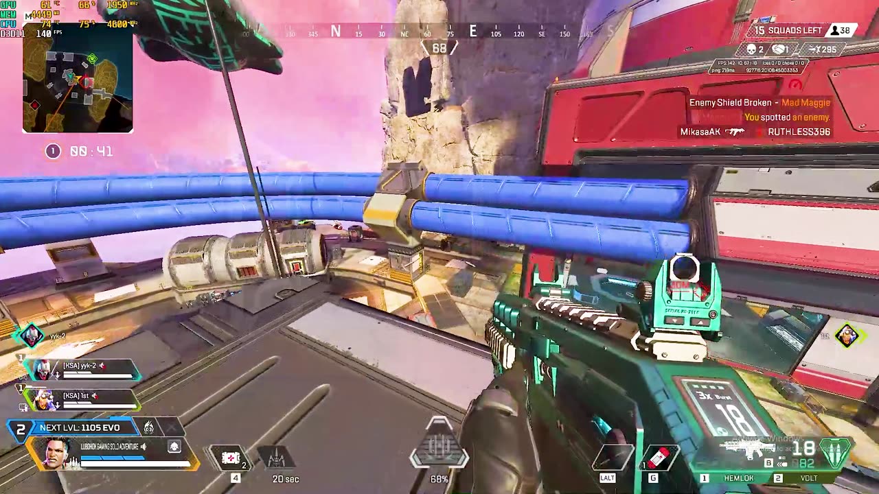 Hot Drop, Kill Leader & Dead