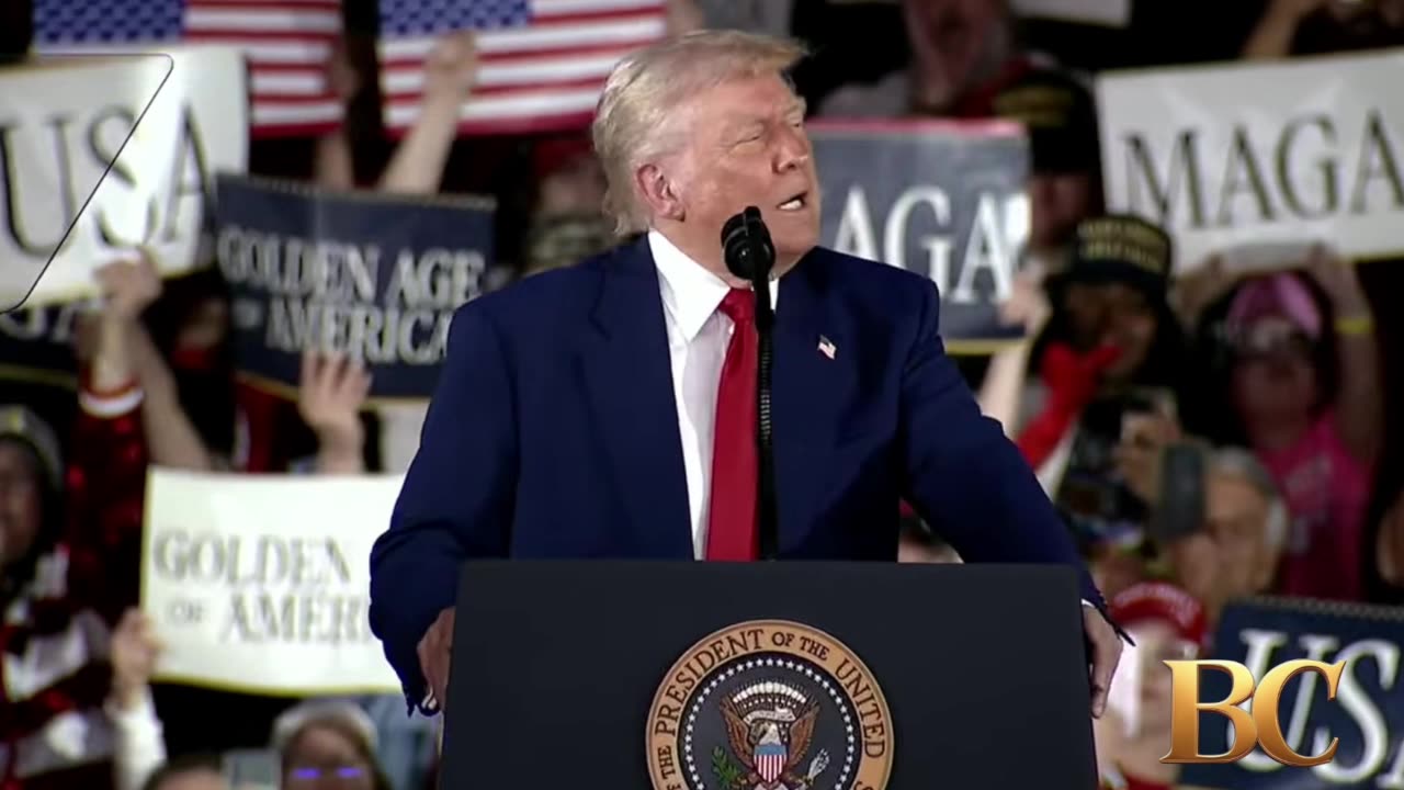 Trump Torches Globalist Elites, Politicians in First 100 Days Speech