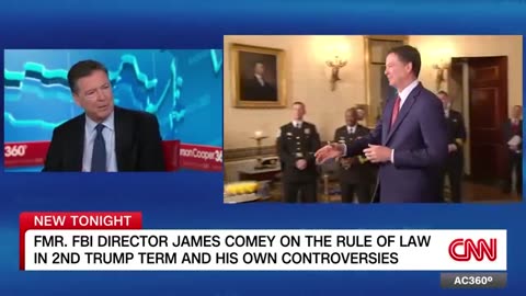 James Comey reacts to accusation he called for Trump's assassination