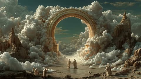 Celestial Kingdom Odyssey | Surreal AI Art