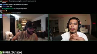 SNEAKO Debates Zherka; Nick Fuentes VS Tate