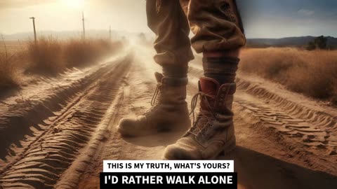 I'D RATHER WALK ALONE