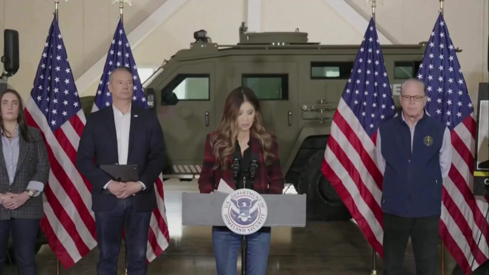 DHS Sec. Kristi Noem just announced the arrest of 46 illegal alien semi-truck drivers