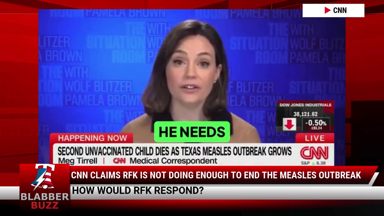 CNN Claims RFK Is Not Doing Enough To End The Measles Outbreak