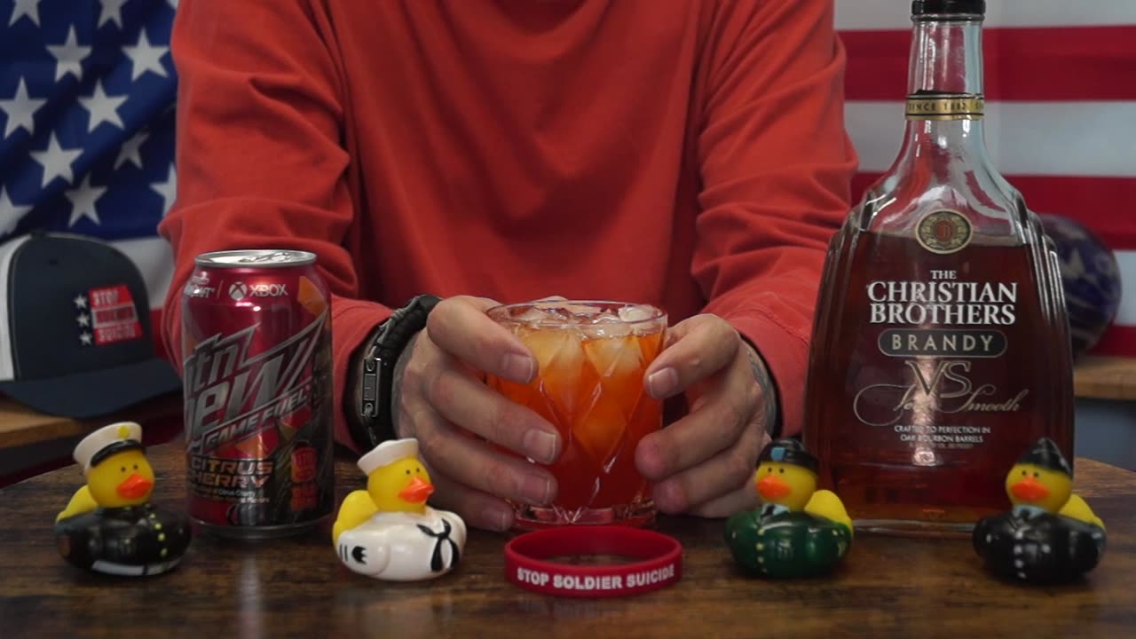 Harvey Forrest Jr - Christian Brothers Brandy & Mtn Dew Gamefuel Citrus Cherry Soda