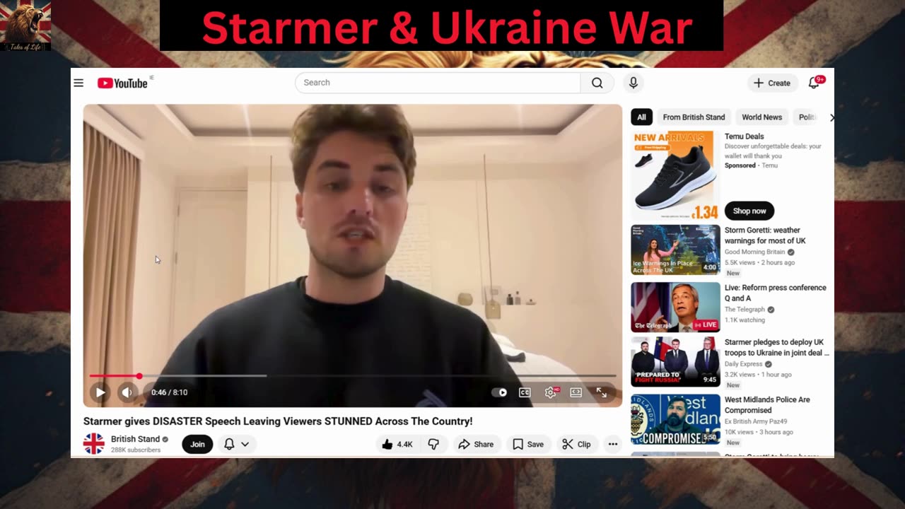Starmer & Ukraine War