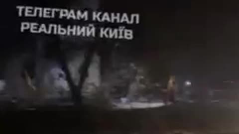 Kyiv five-story building after the Russian attack