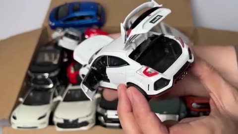 BOX FULL OF Diecast Cars