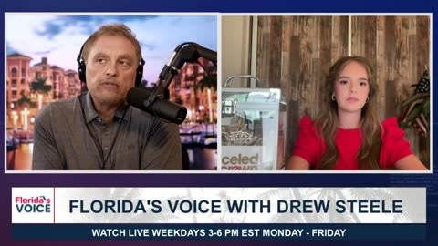 Kayleigh Bush Interview with Drew Steele from Florida's Voice about The Canceled Crown